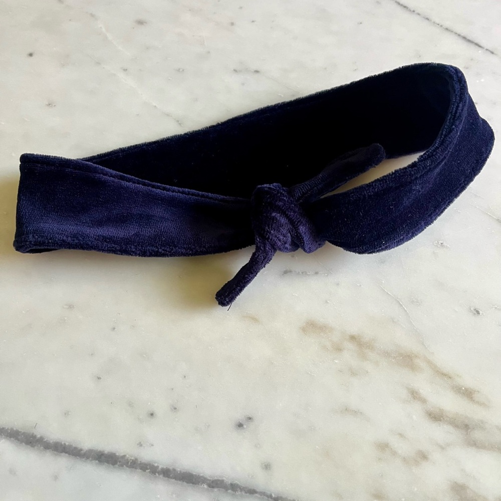 3 for $10- Navy Velvet Hairband- NWT